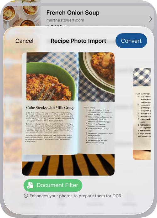 Image showing photo import process.